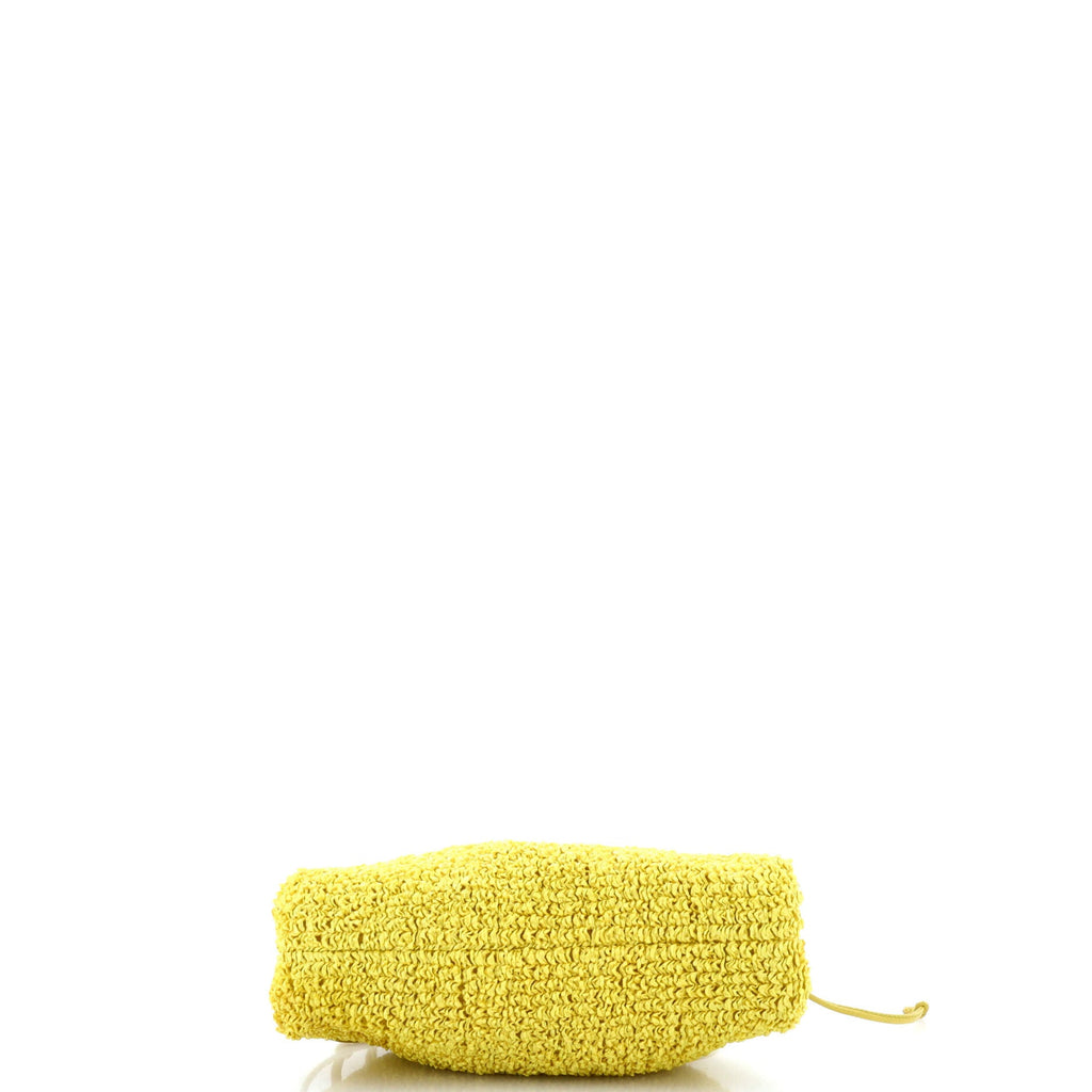 The Pouch Curly Raffia Mini