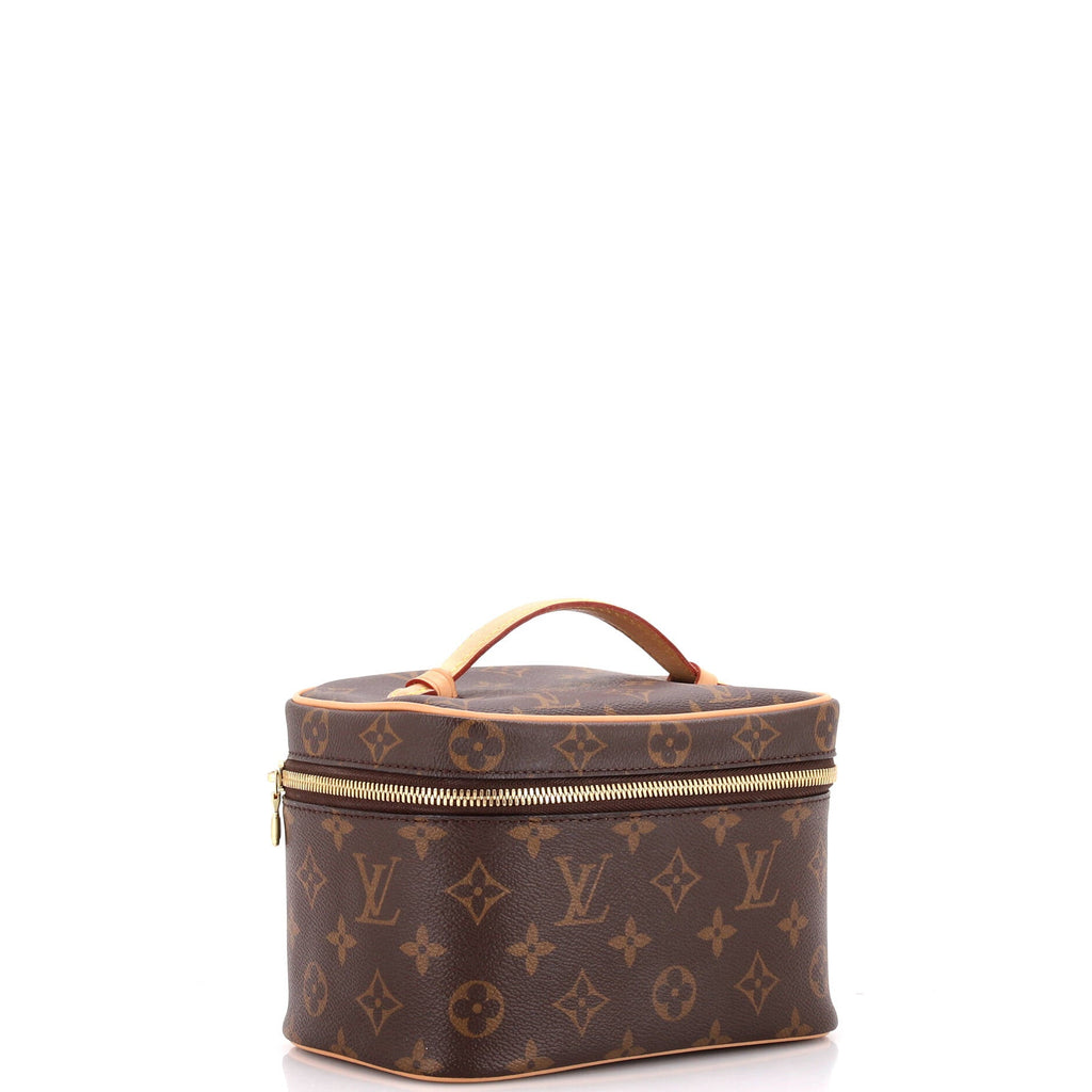 Nice Vanity Case Monogram Canvas Mini