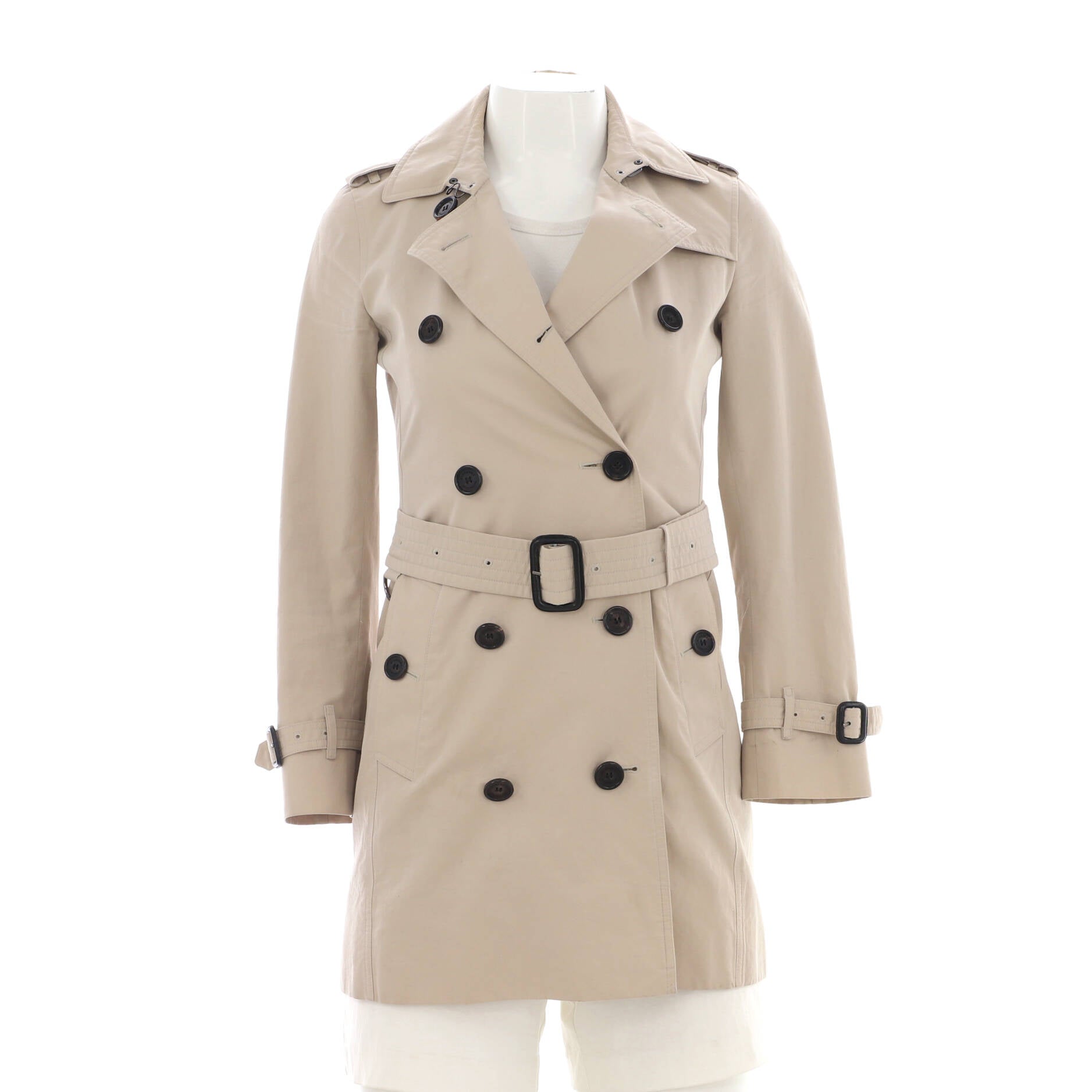 Women's Kensington Mid-Length Trench Coat Cotton