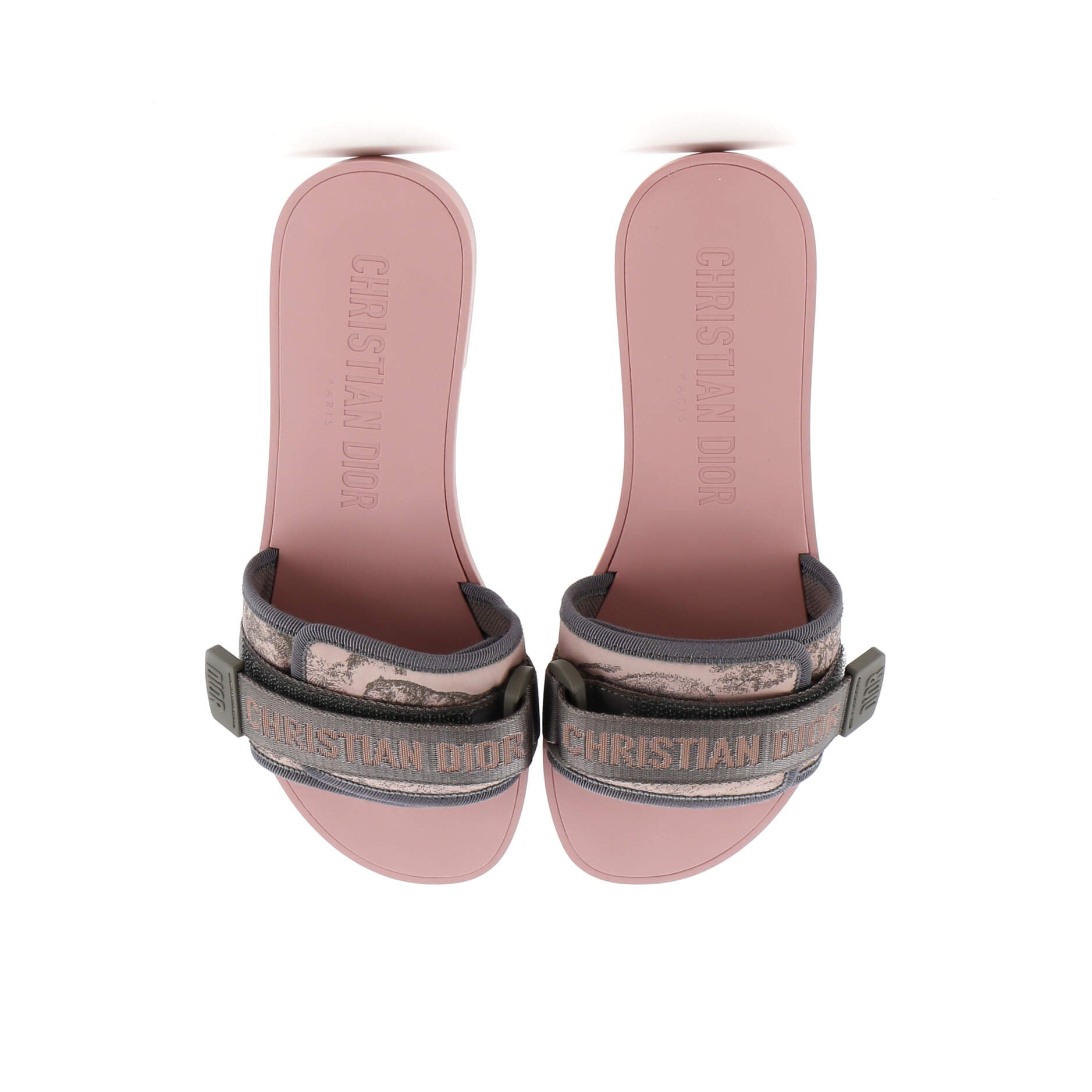 Women's Dio(r)evolution Slide Sandals Printed Nylon