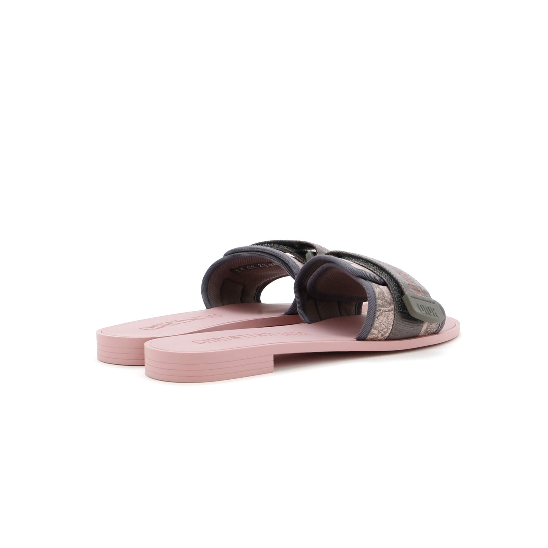 Women's Dio(r)evolution Slide Sandals Printed Nylon