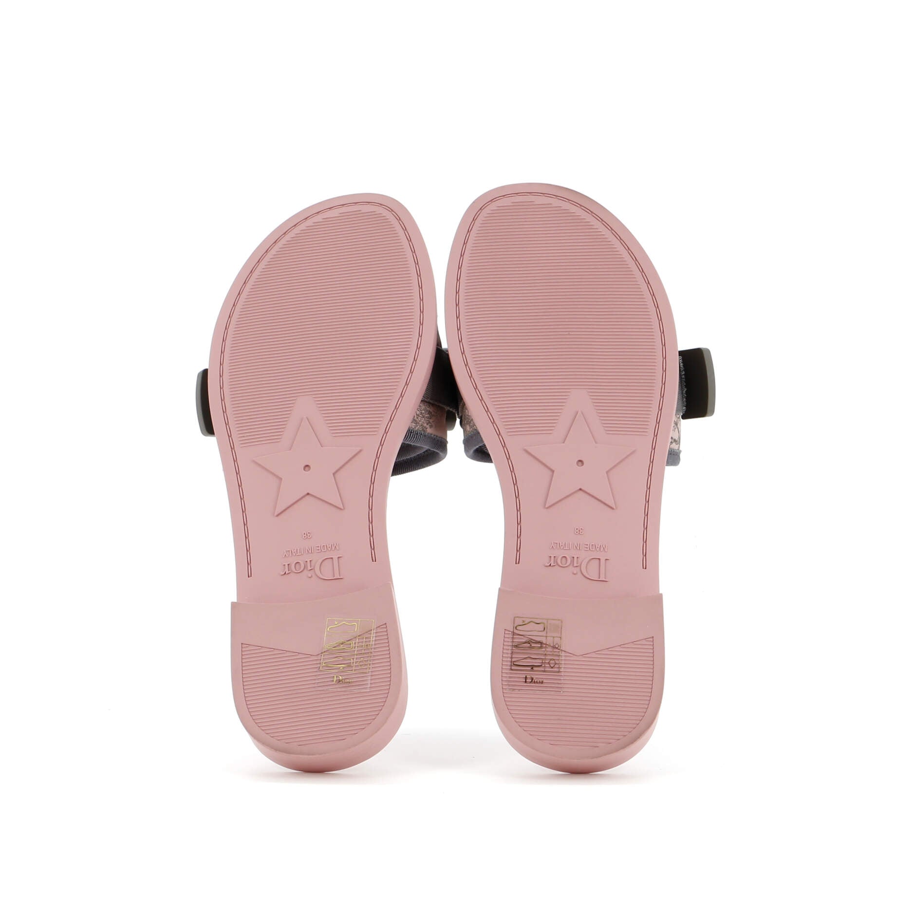 Women's Dio(r)evolution Slide Sandals Printed Nylon
