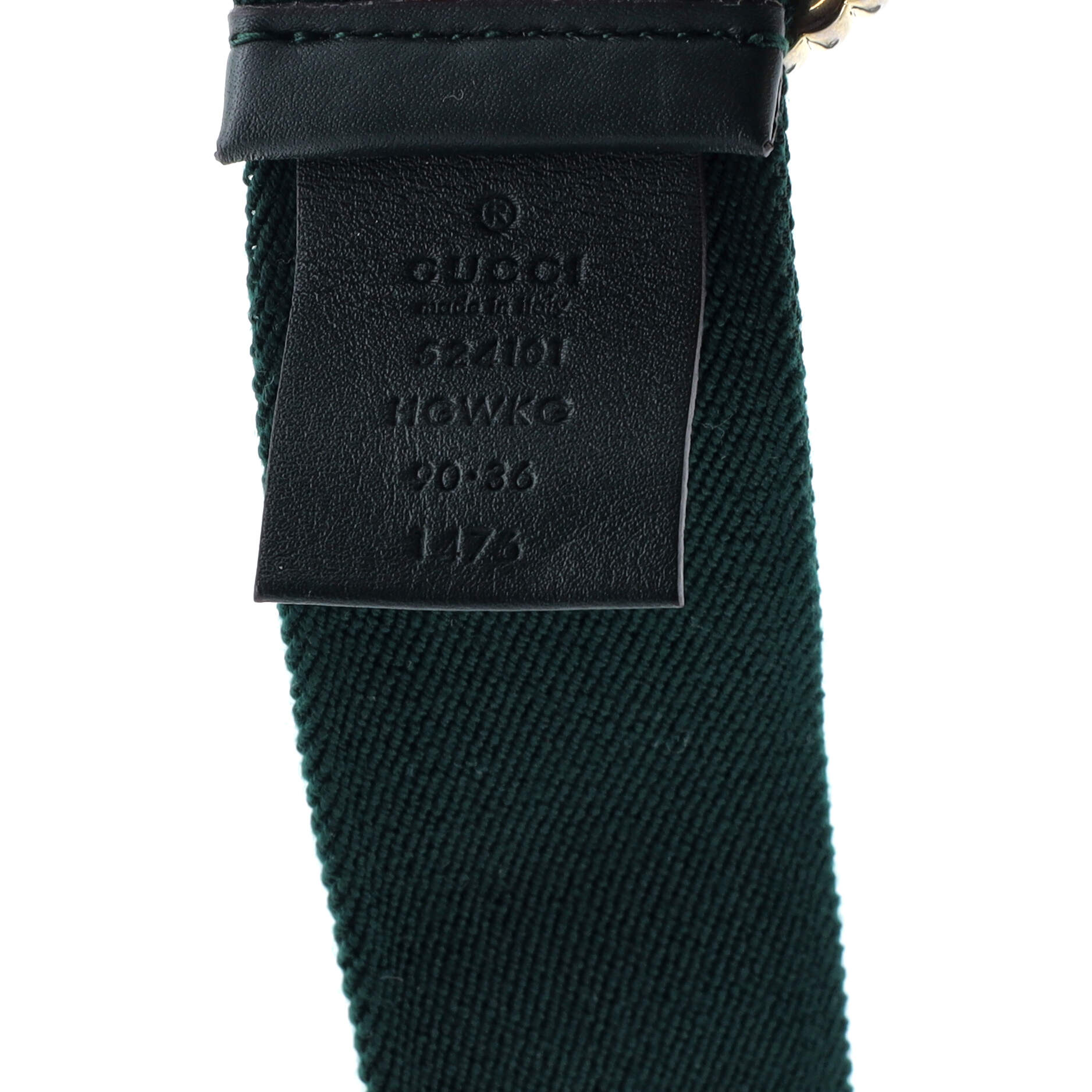 GG Torchon Web Belt Canvas Wide 90