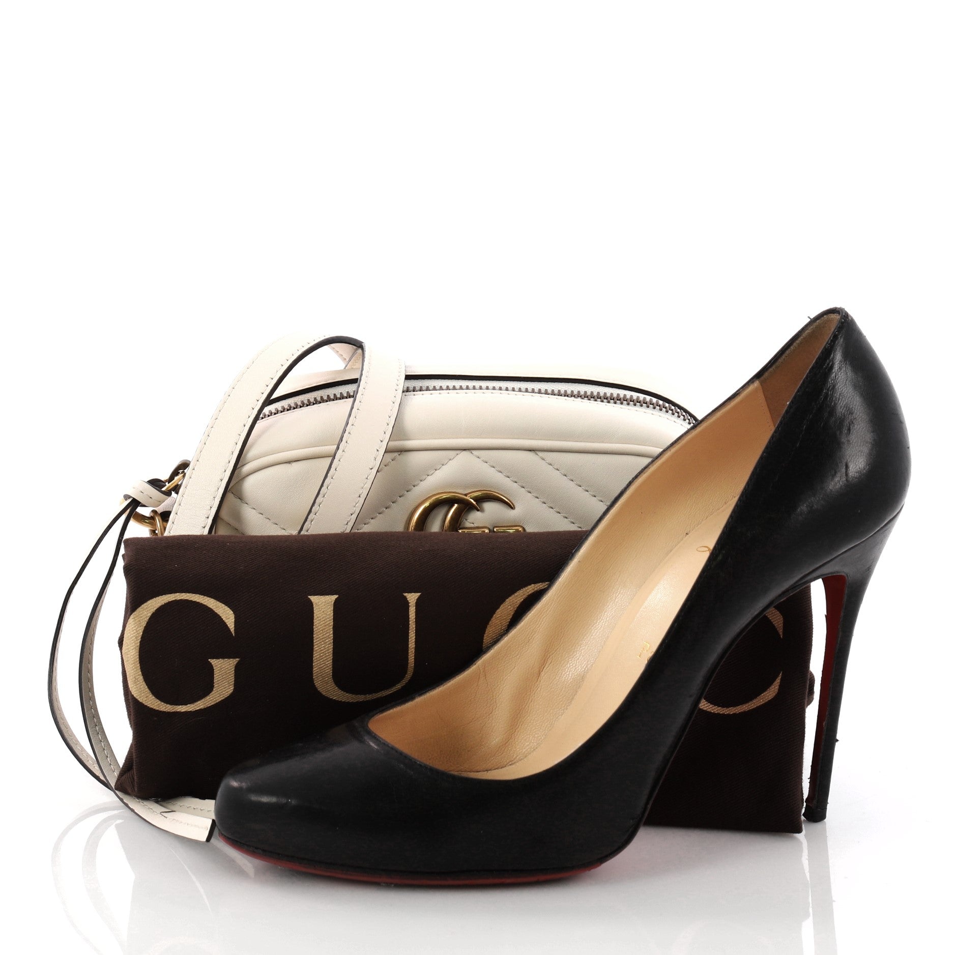 GG Marmont Shoulder Bag Matelasse Leather Mini