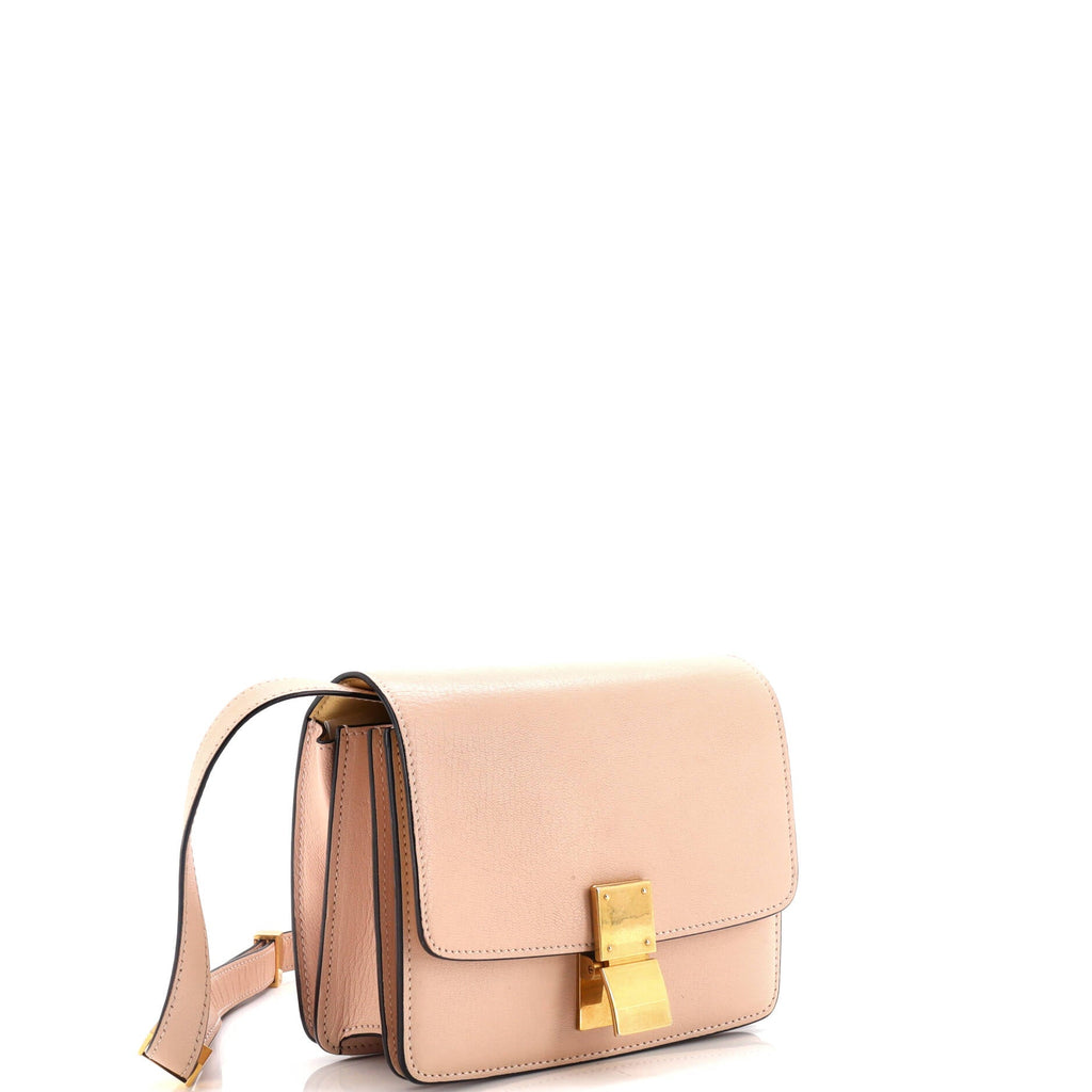 Classic Box Bag Grainy Leather Small