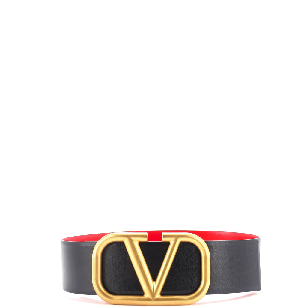 VLogo Belt Leather Extra Wide 75