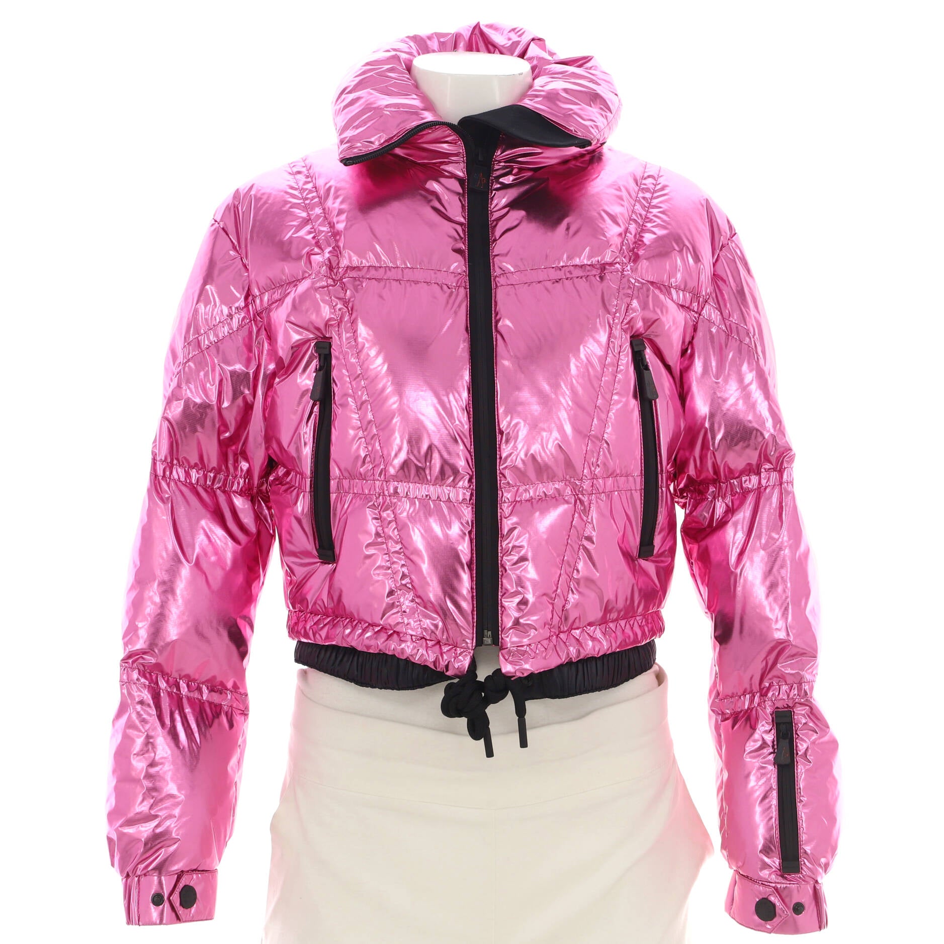 Women's Grenoble Valsorey Cropped Puffer Jacket Quilted Polyamide with Down