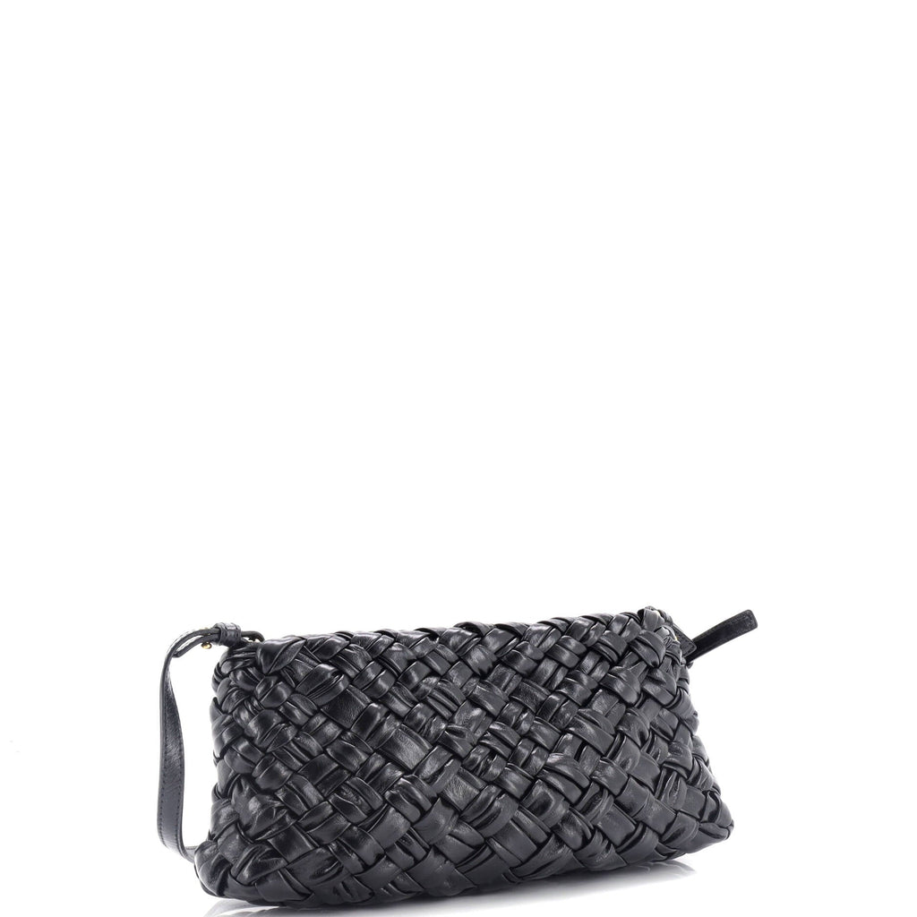 Kalimero Cha-Cha Shoulder Bag Intrecciato Leather