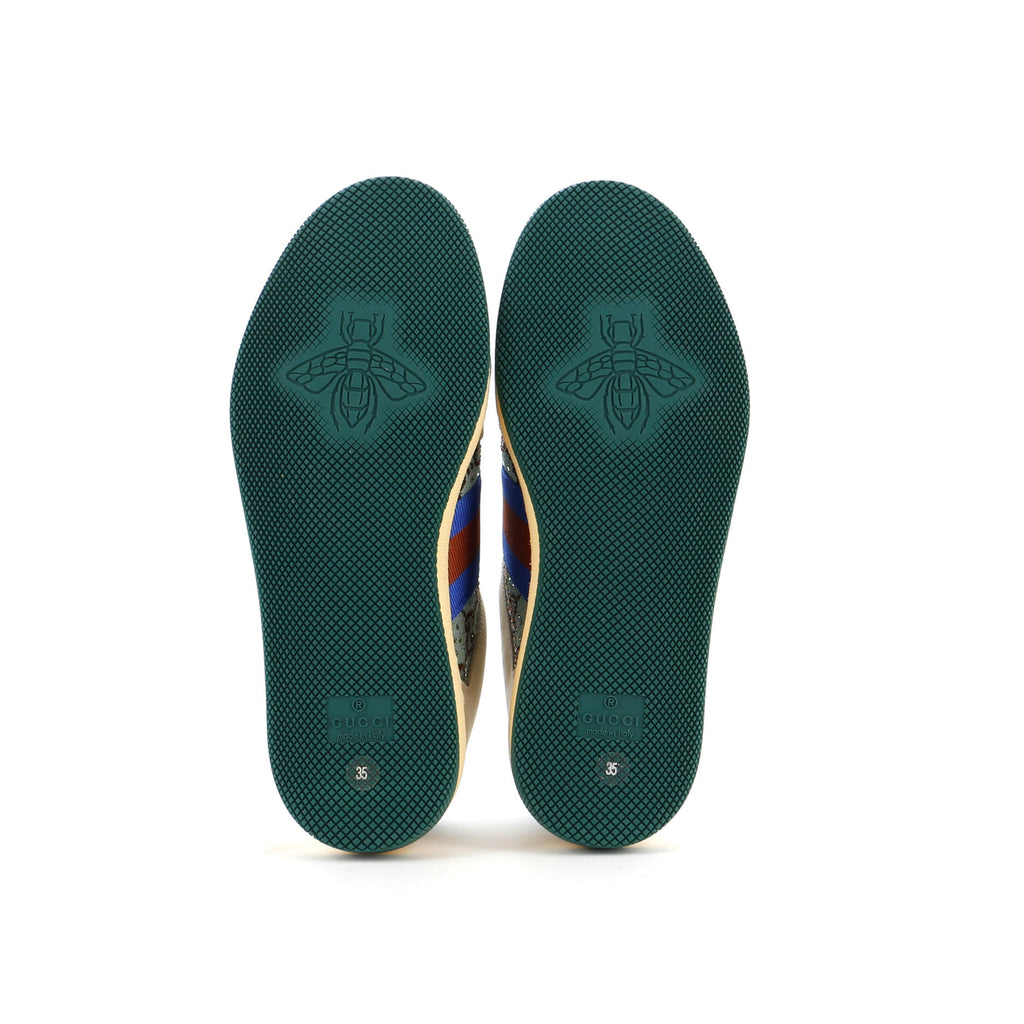 Screener Sneakers GG Canvas with Crystals
