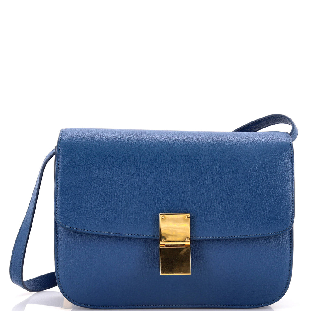 Classic Box Bag Grainy Leather Medium