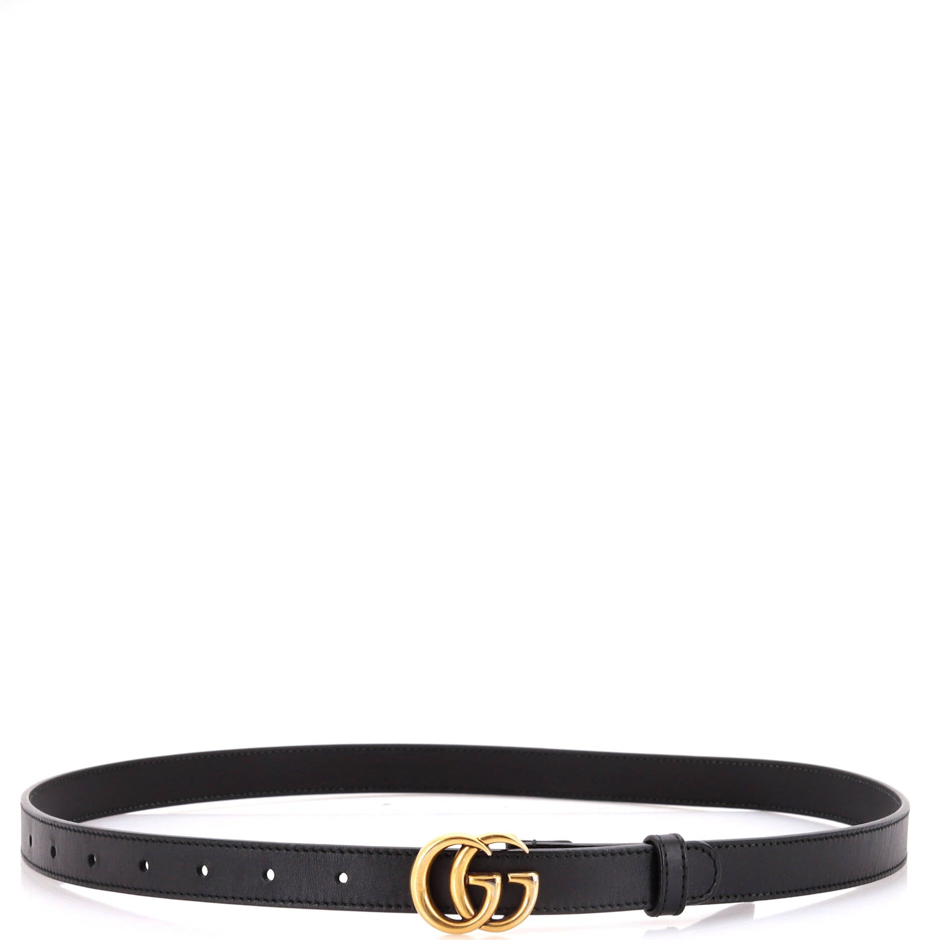 GG Marmont Belt Leather Thin 90