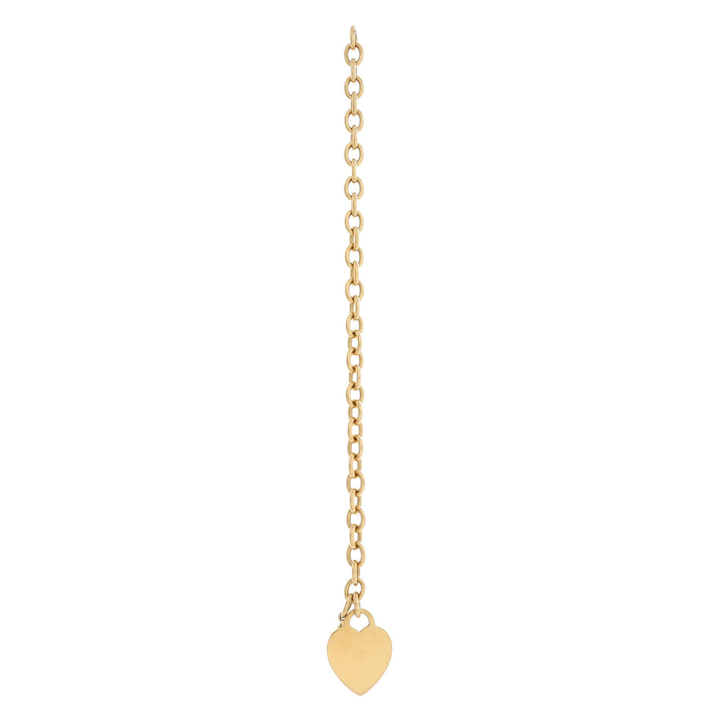 Heart Tag Bracelet 18K Yellow Gold