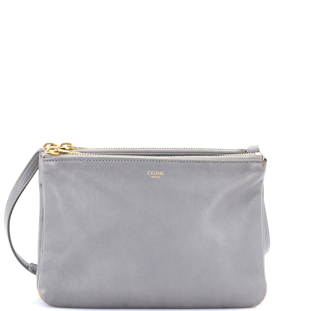 Trio Crossbody Bag Leather Small