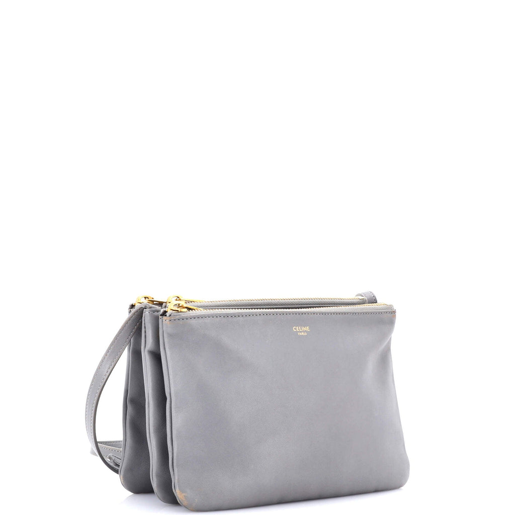 Trio Crossbody Bag Leather Small
