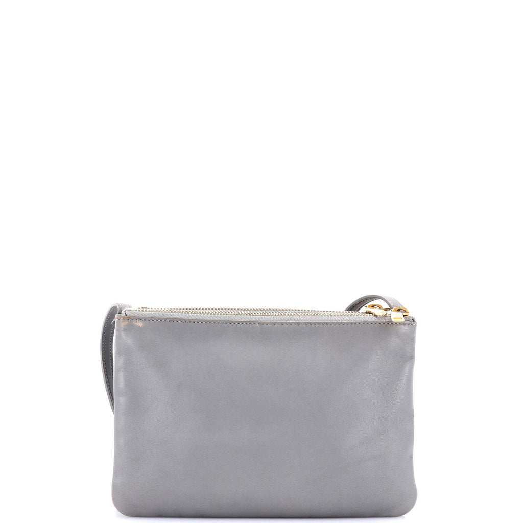 Trio Crossbody Bag Leather Small