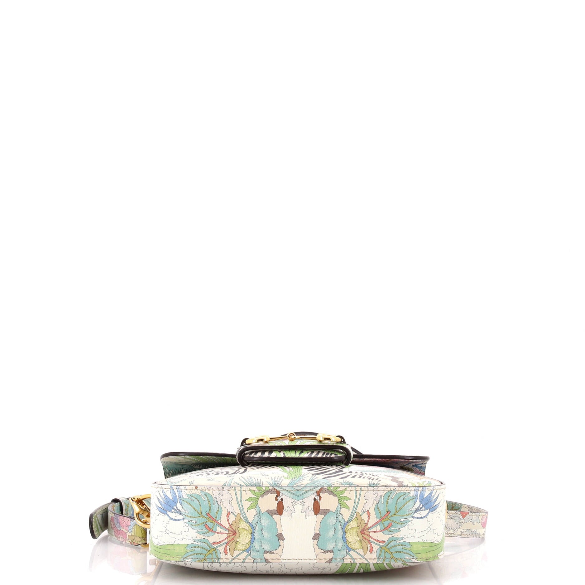 Horsebit 1955 Shoulder Bag Printed Leather Mini