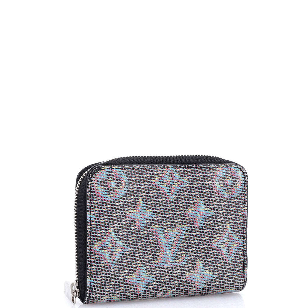 Zippy Coin Purse Damier Monogram LV Pop Canvas