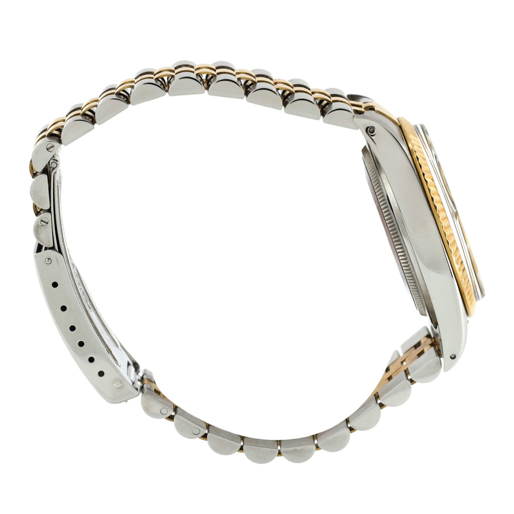 Oyster Perpetual Datejust Automatic Watch Stainless Steel and Yellow Gold 36
