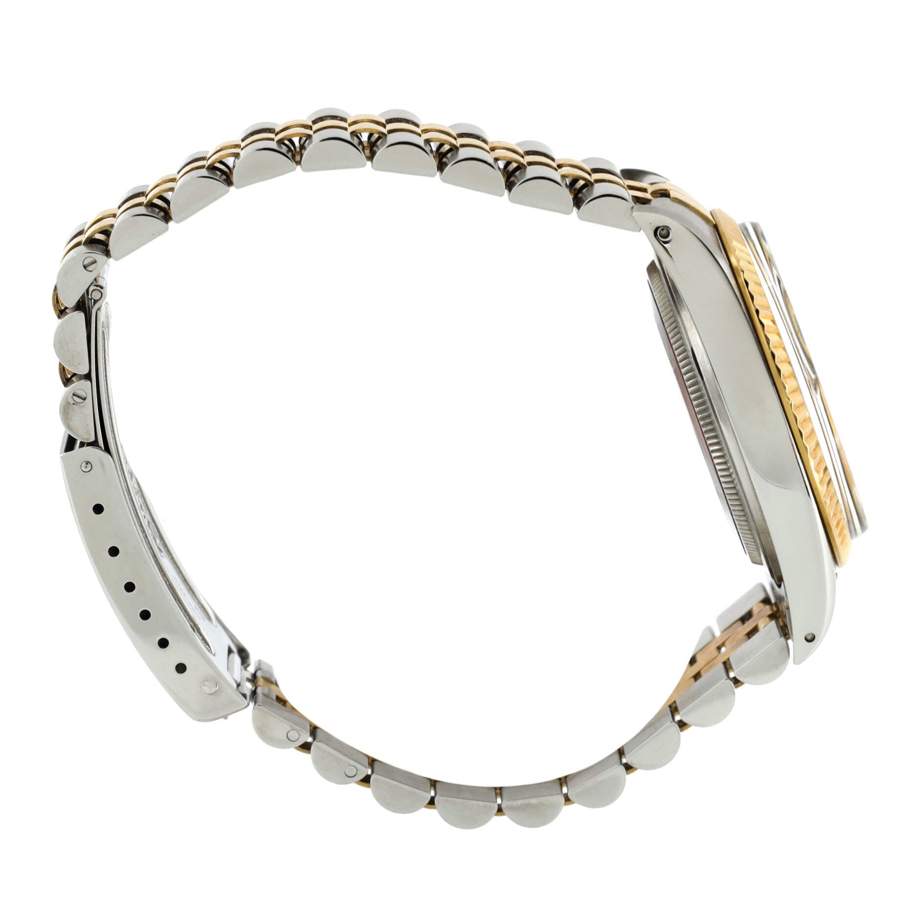 Oyster Perpetual Datejust Automatic Watch Stainless Steel and Yellow Gold 36