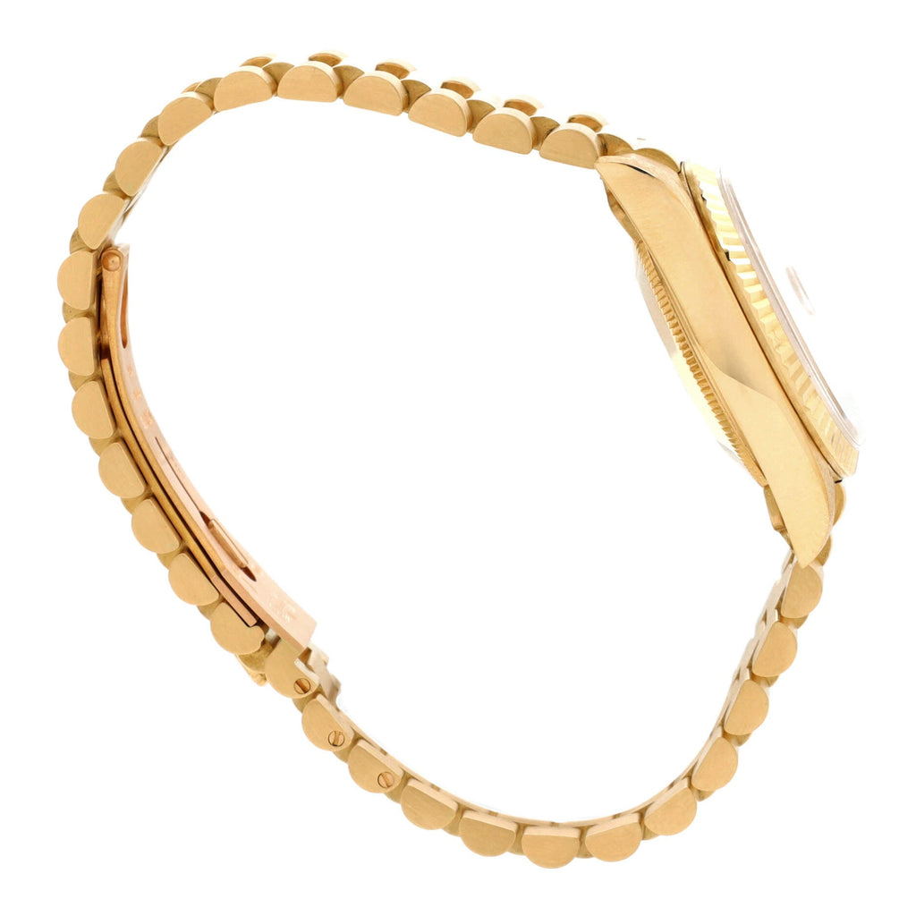 Oyster Perpetual President Datejust Automatic Watch Yellow Gold 31