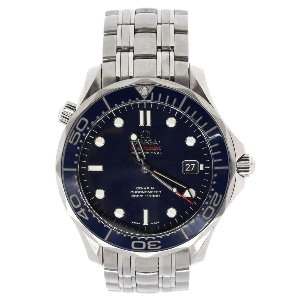Seamaster Professional Diver 300M Co-Axial Chronometer Automatic Watch Stainless Steel 41
