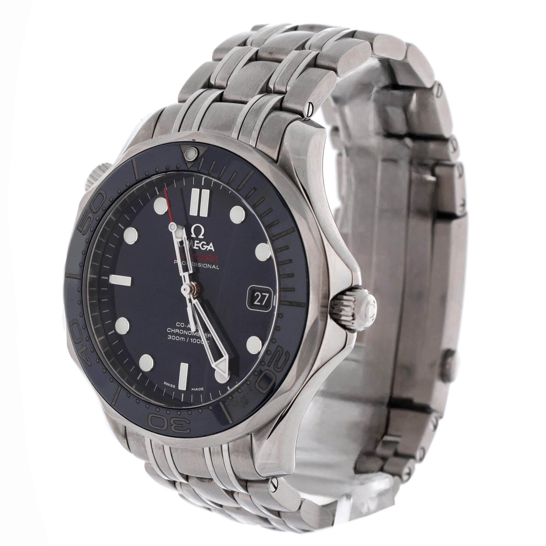 Seamaster Professional Diver 300M Co-Axial Chronometer Automatic Watch Stainless Steel 41