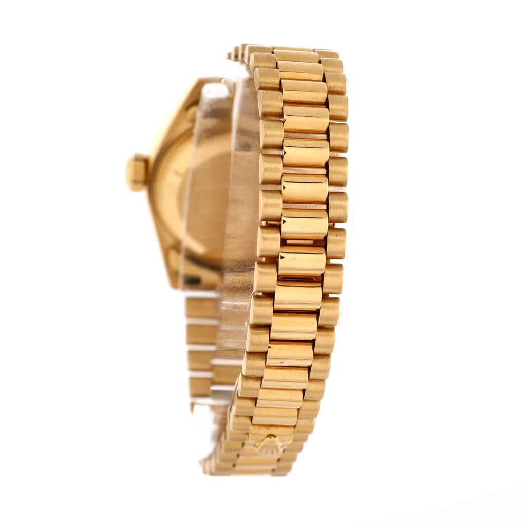 Oyster Perpetual President Datejust Automatic Watch Yellow Gold 26