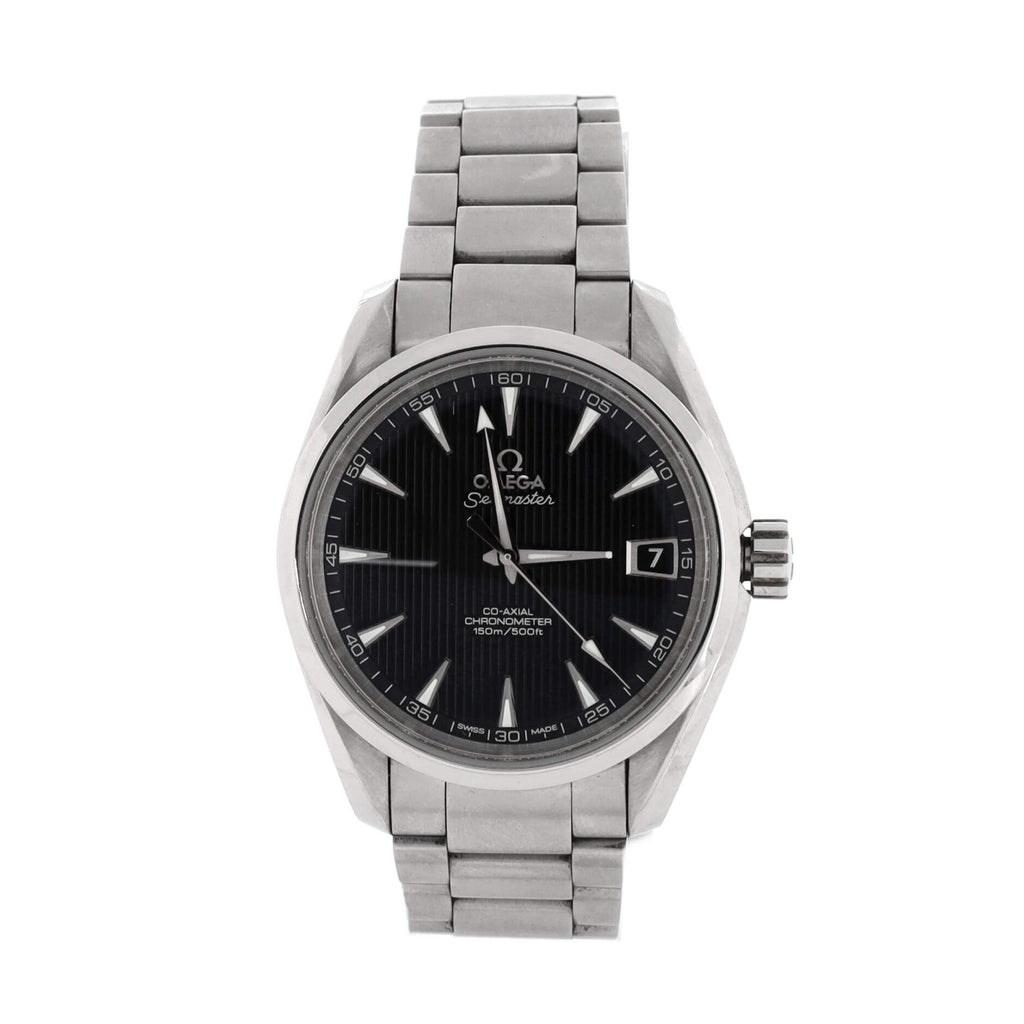 Seamaster Aqua Terra 150M Co-Axial Chronometer Automatic Watch Stainless Steel 38