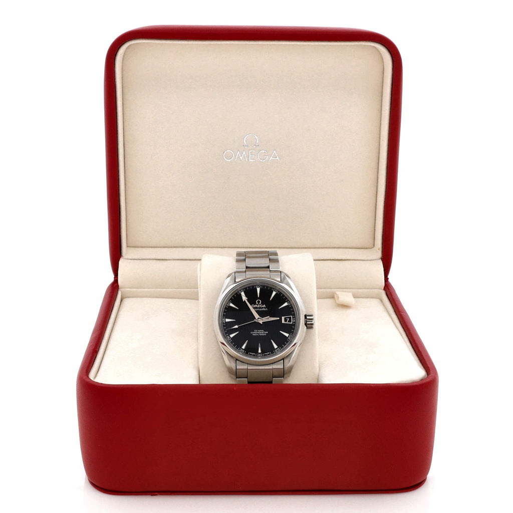 Seamaster Aqua Terra 150M Co-Axial Chronometer Automatic Watch Stainless Steel 38
