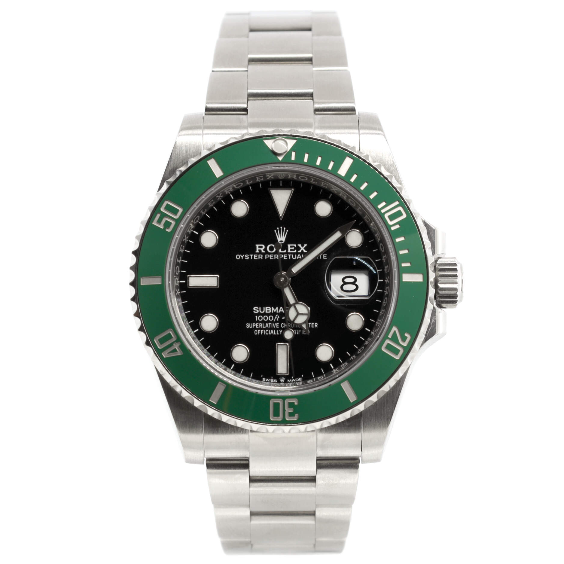 Oyster Perpetual Submariner Starbucks Date Automatic Watch Stainless Steel and Cerachrom 41