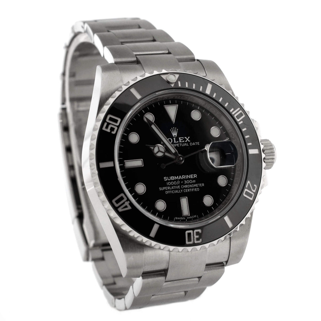 Oyster Perpetual Submariner Date Automatic Watch Stainless Steel and Cerachrom 40