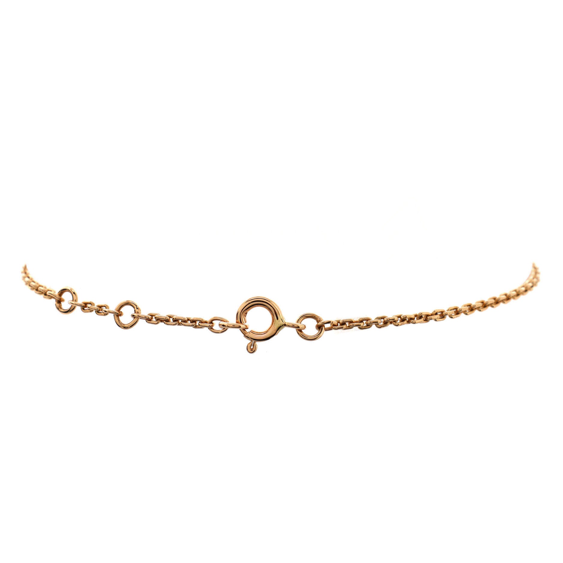 LV Volt Upside Down Chain Bracelet 18K Rose Gold