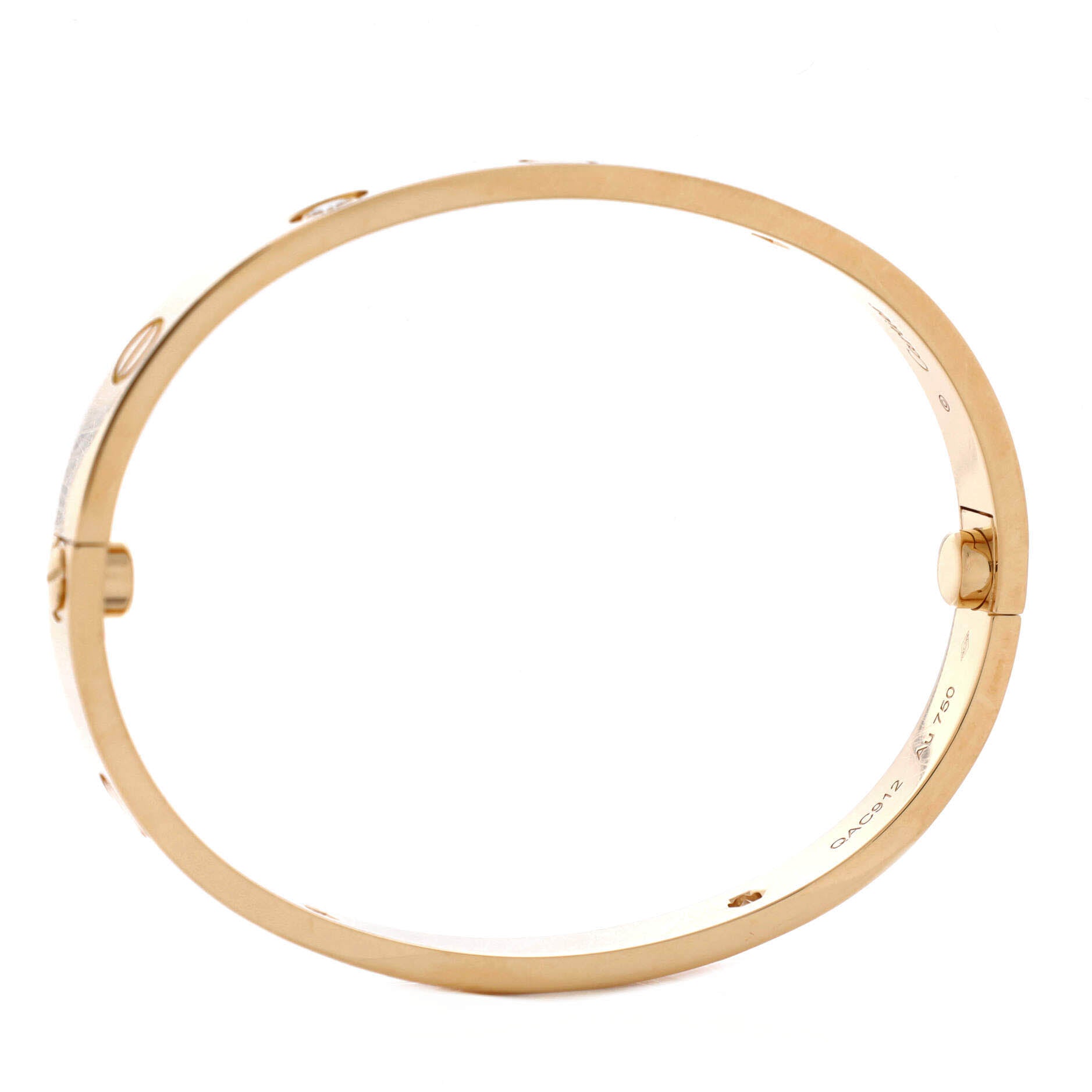 Love 4 Diamond Bracelet 18K Yellow Gold with Diamonds