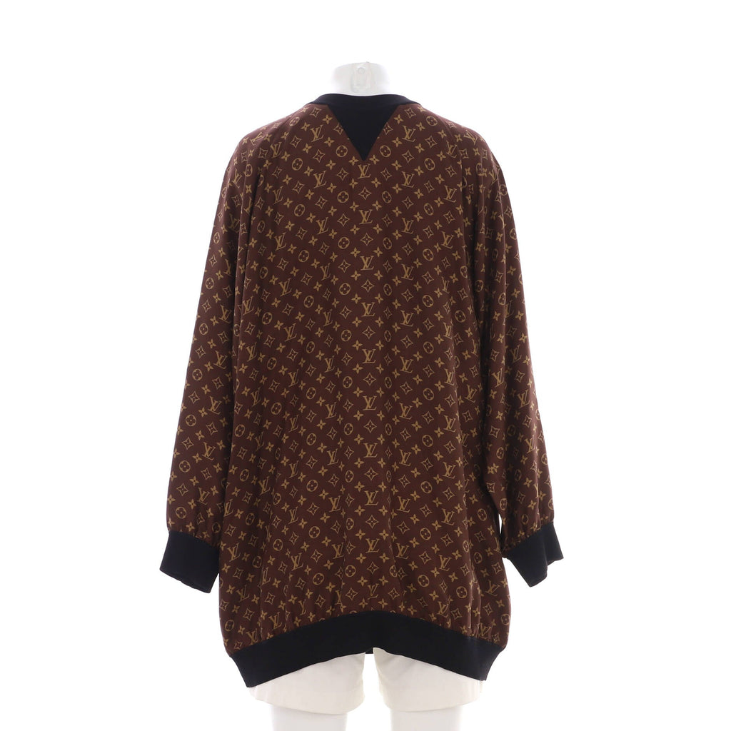 Women's Crewneck Sweater Monogram Silk