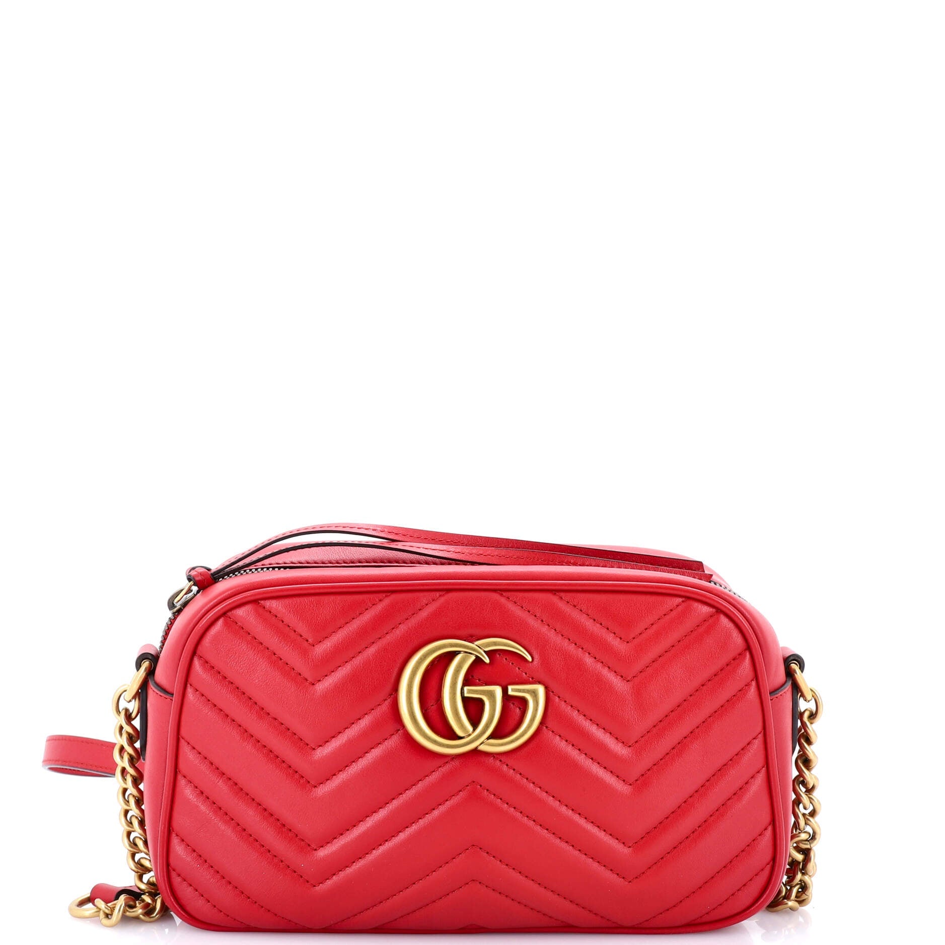 GG Marmont Shoulder Bag Matelasse Leather Small