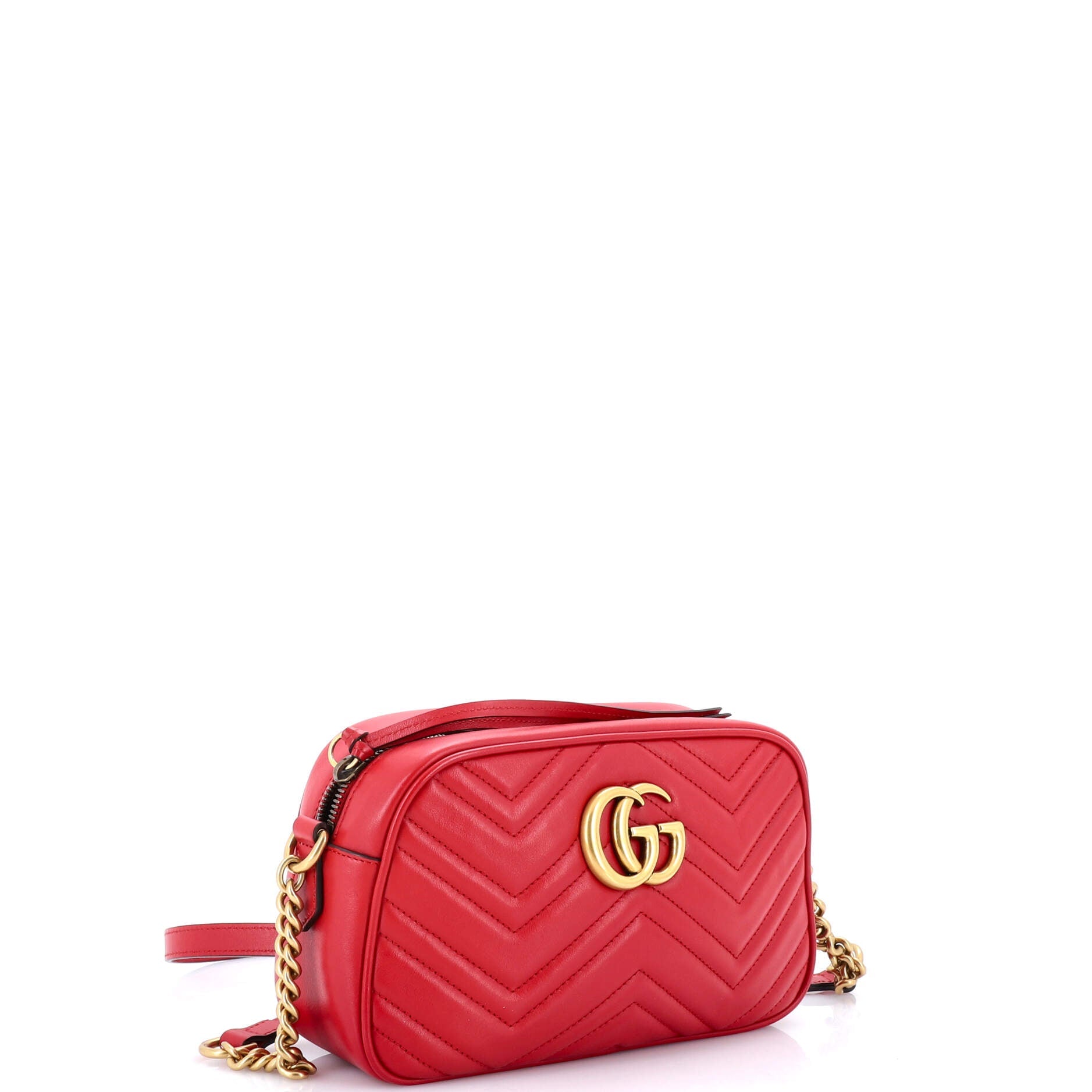 GG Marmont Shoulder Bag Matelasse Leather Small