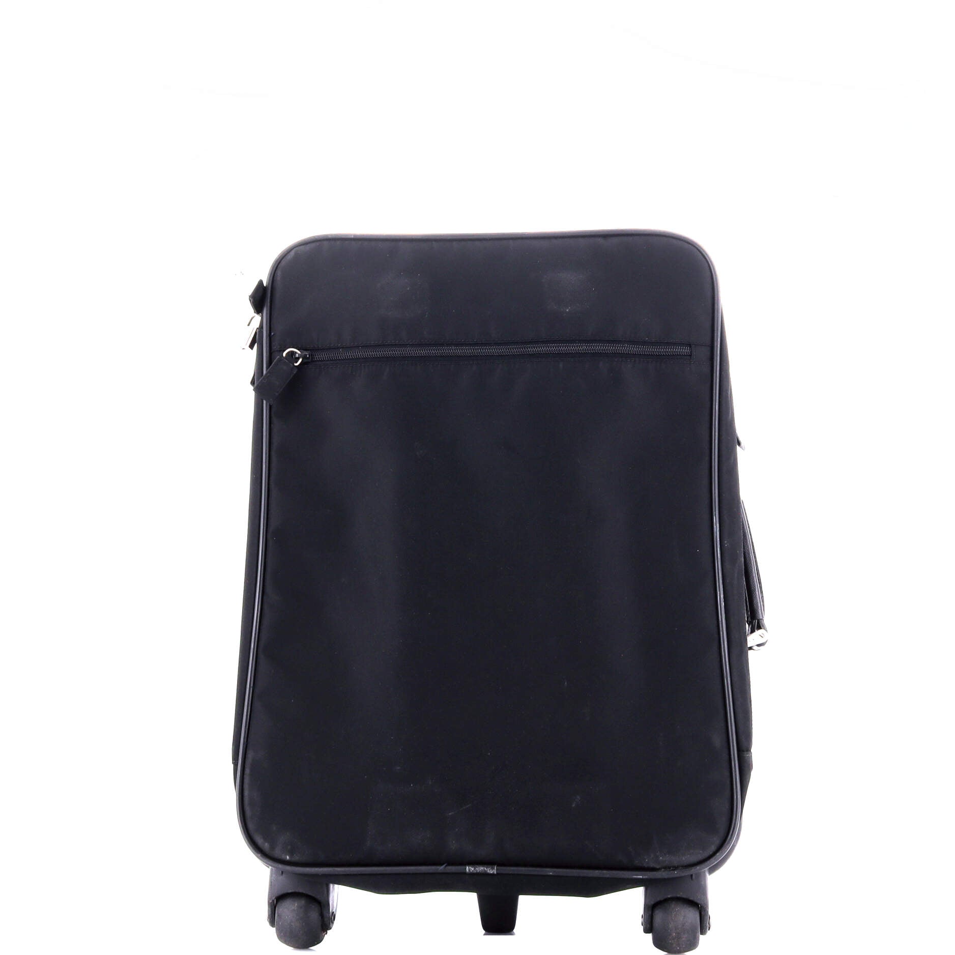 Trolley Rolling Luggage Tessuto and Saffiano Leather Mini