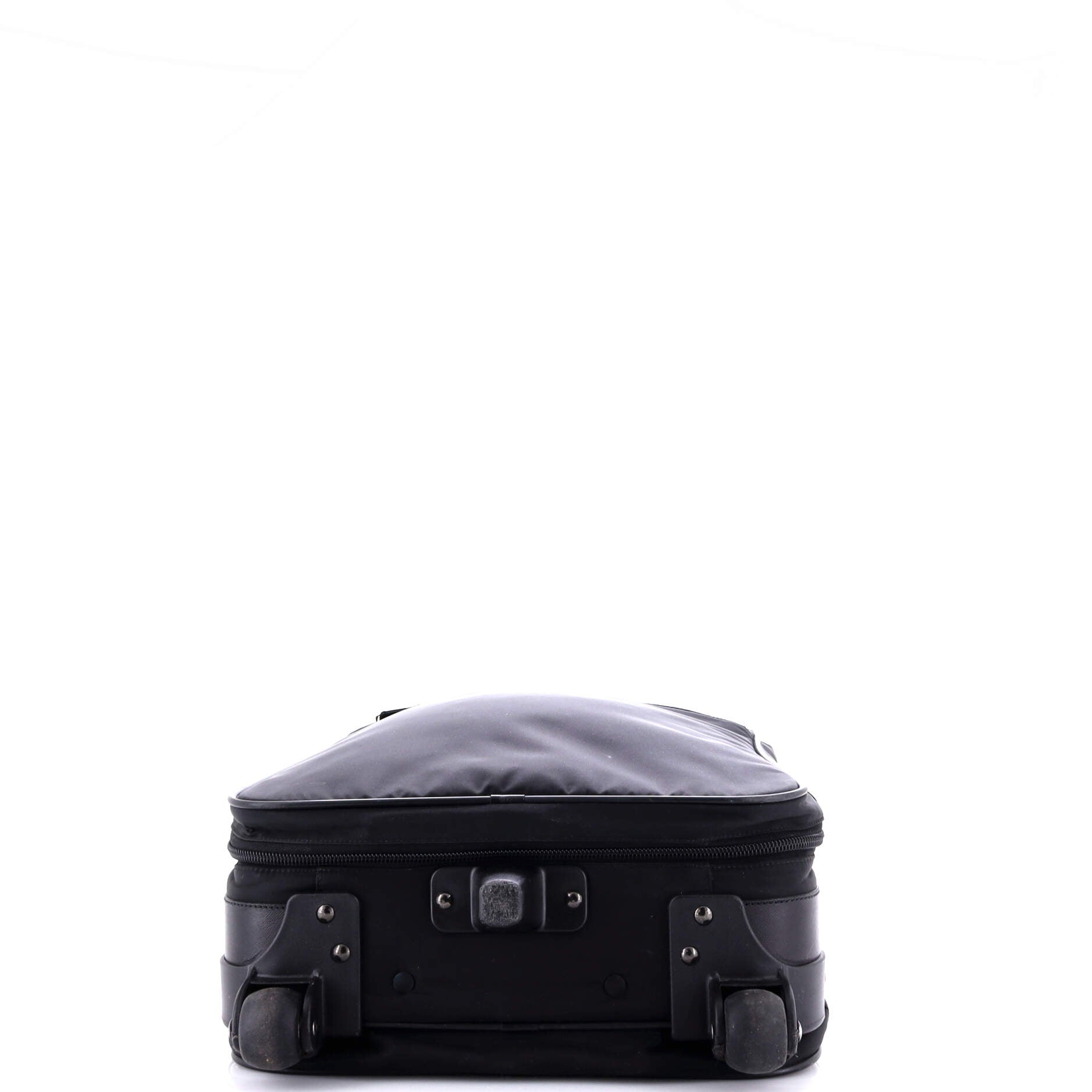 Trolley Rolling Luggage Tessuto and Saffiano Leather Mini