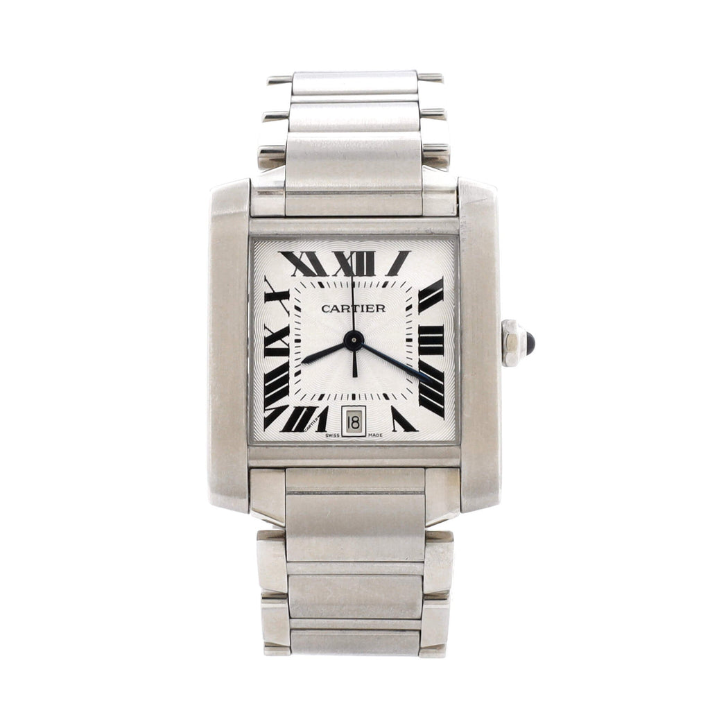 Tank Francaise Automatic Watch Stainless Steel 28
