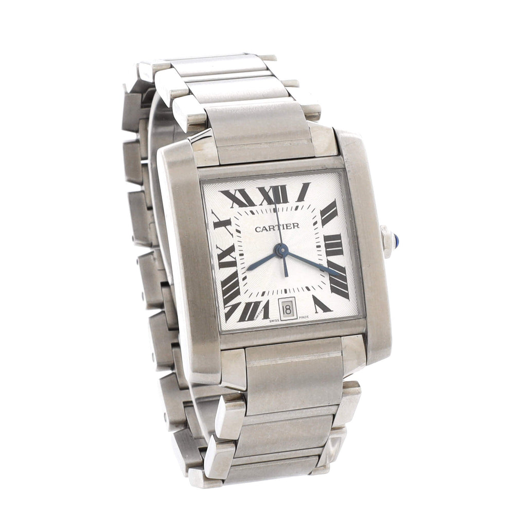 Tank Francaise Automatic Watch Stainless Steel 28