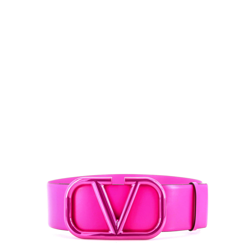 VLogo Belt Leather Extra Wide 75