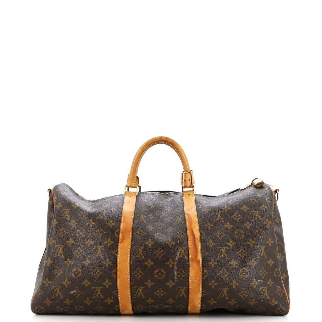 Keepall Bandouliere Bag Monogram Canvas 50