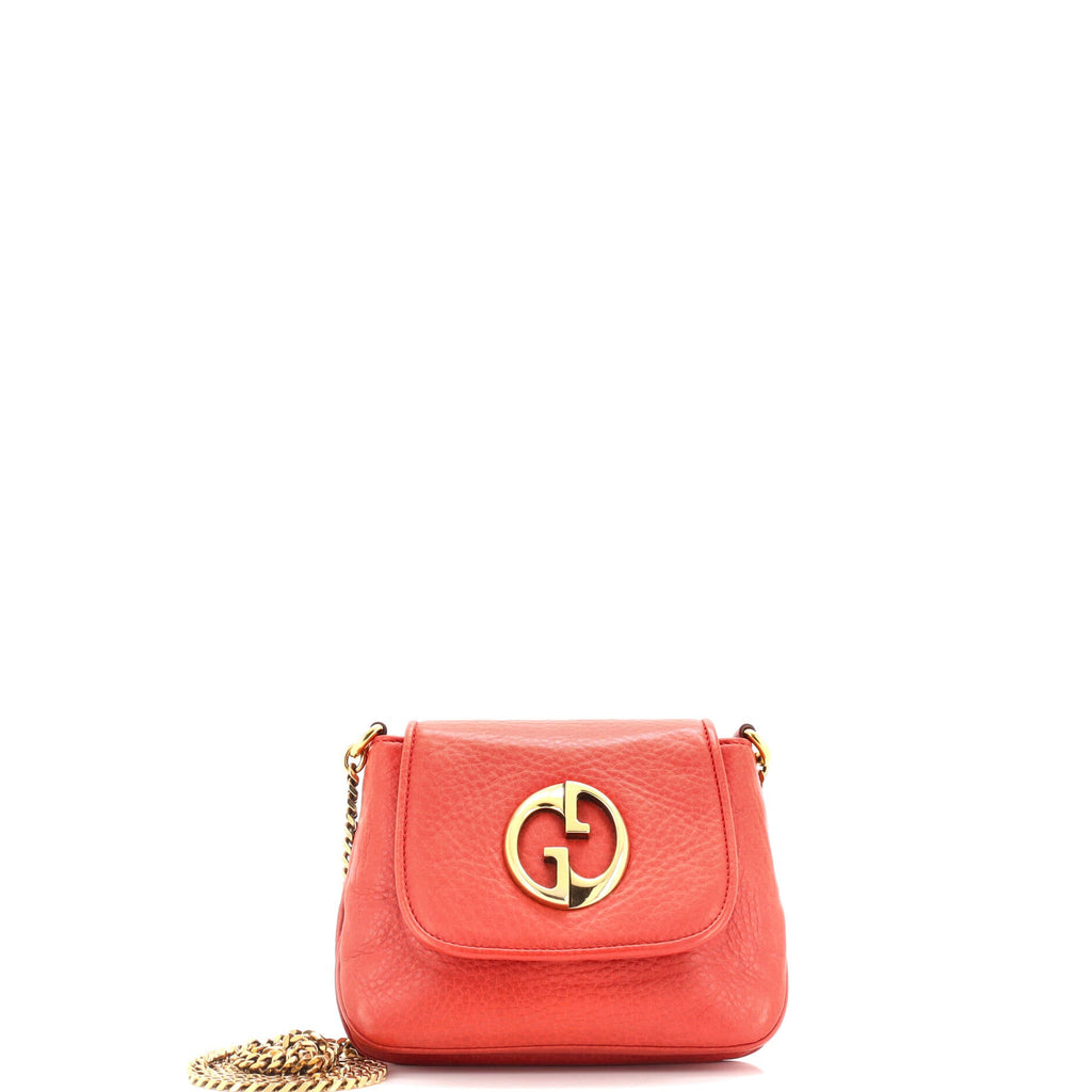 1973 Chain Shoulder Bag Leather Small
