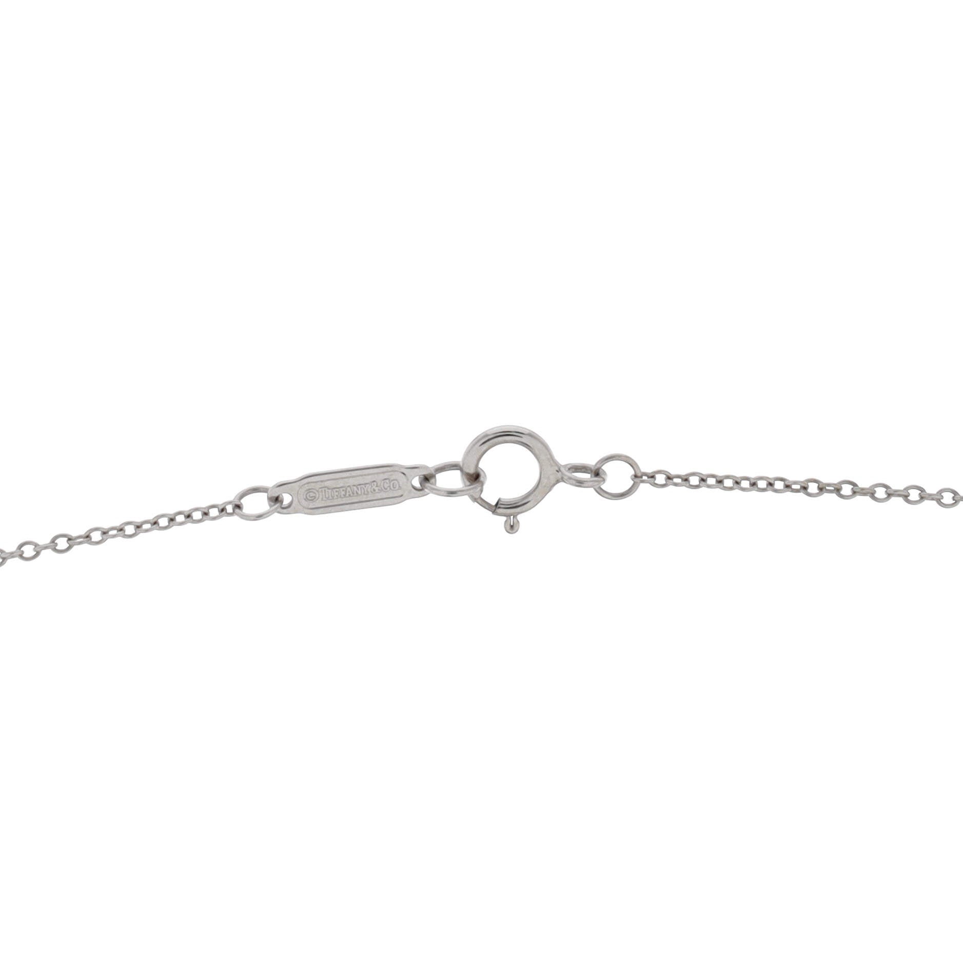 Aria Pendant Necklace 18K White Gold with Aquamarine