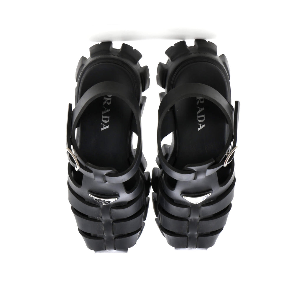 Men's Monolith Cage Platform Sandals Rubber