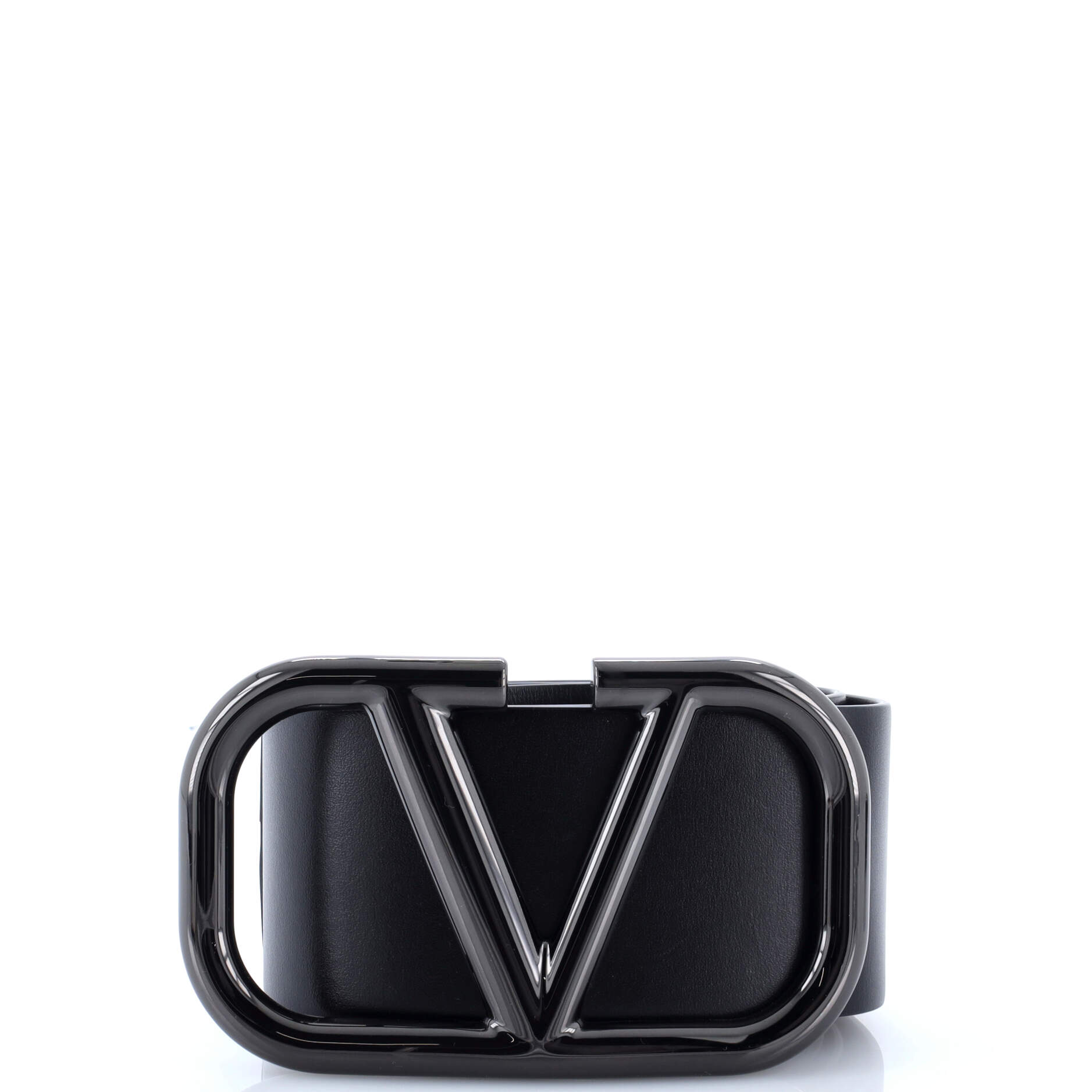 VLogo Belt Leather Extra Wide