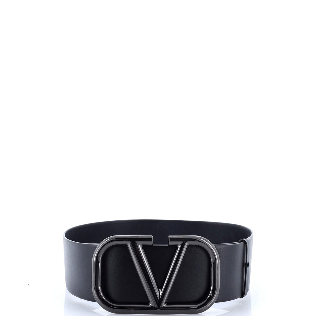 VLogo Belt Leather Extra Wide