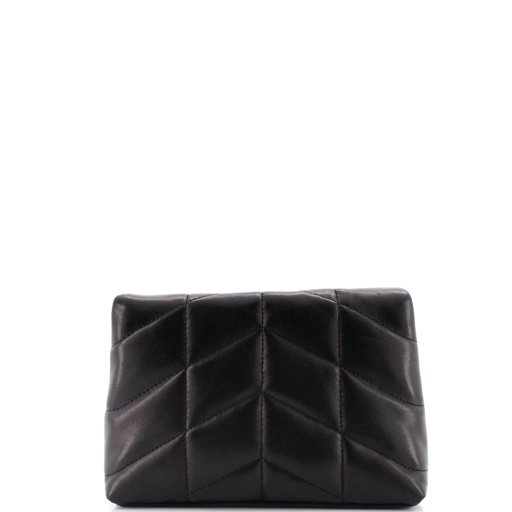 LouLou Puffer Clutch Leather Small