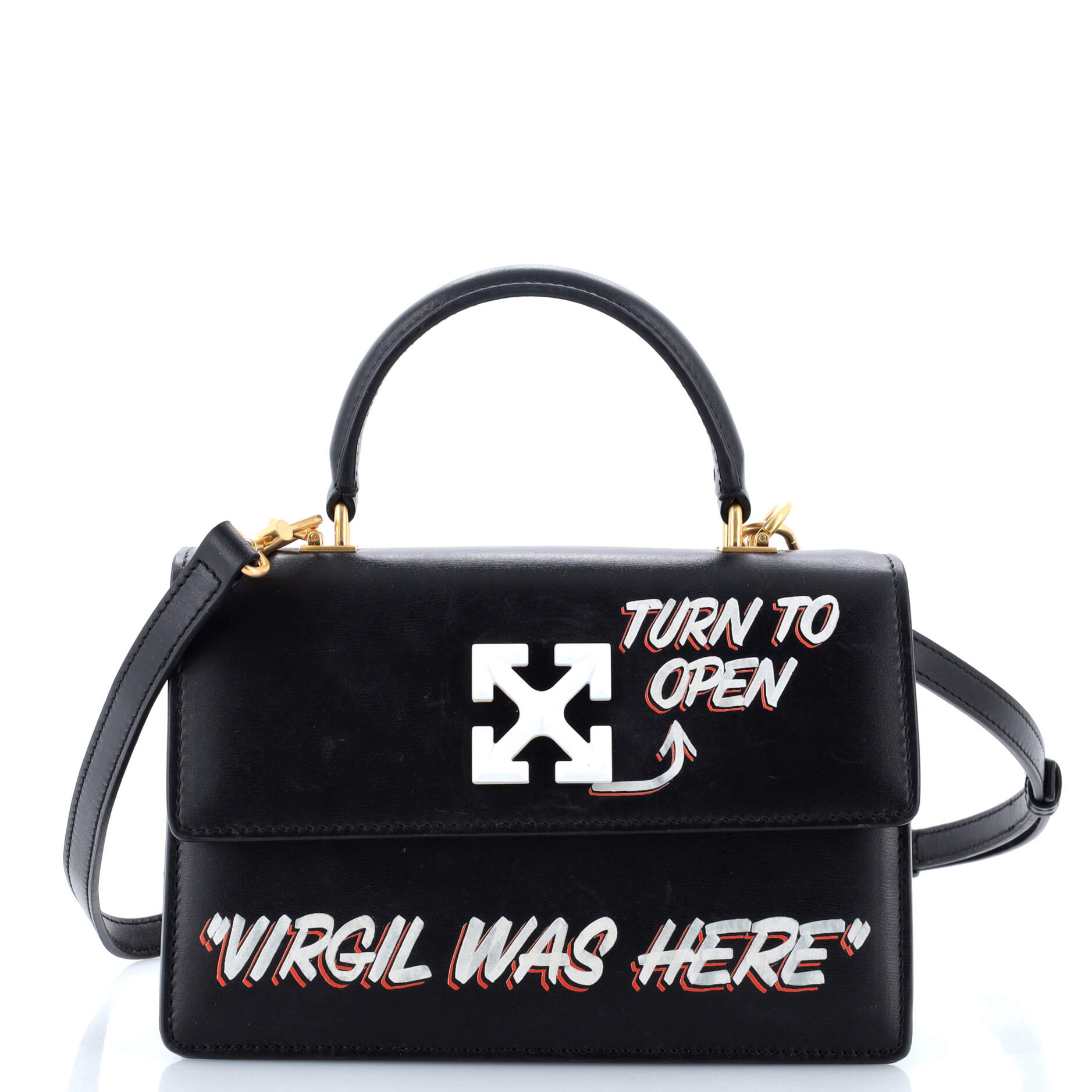 Jitney 1.4 Bag Printed Leather