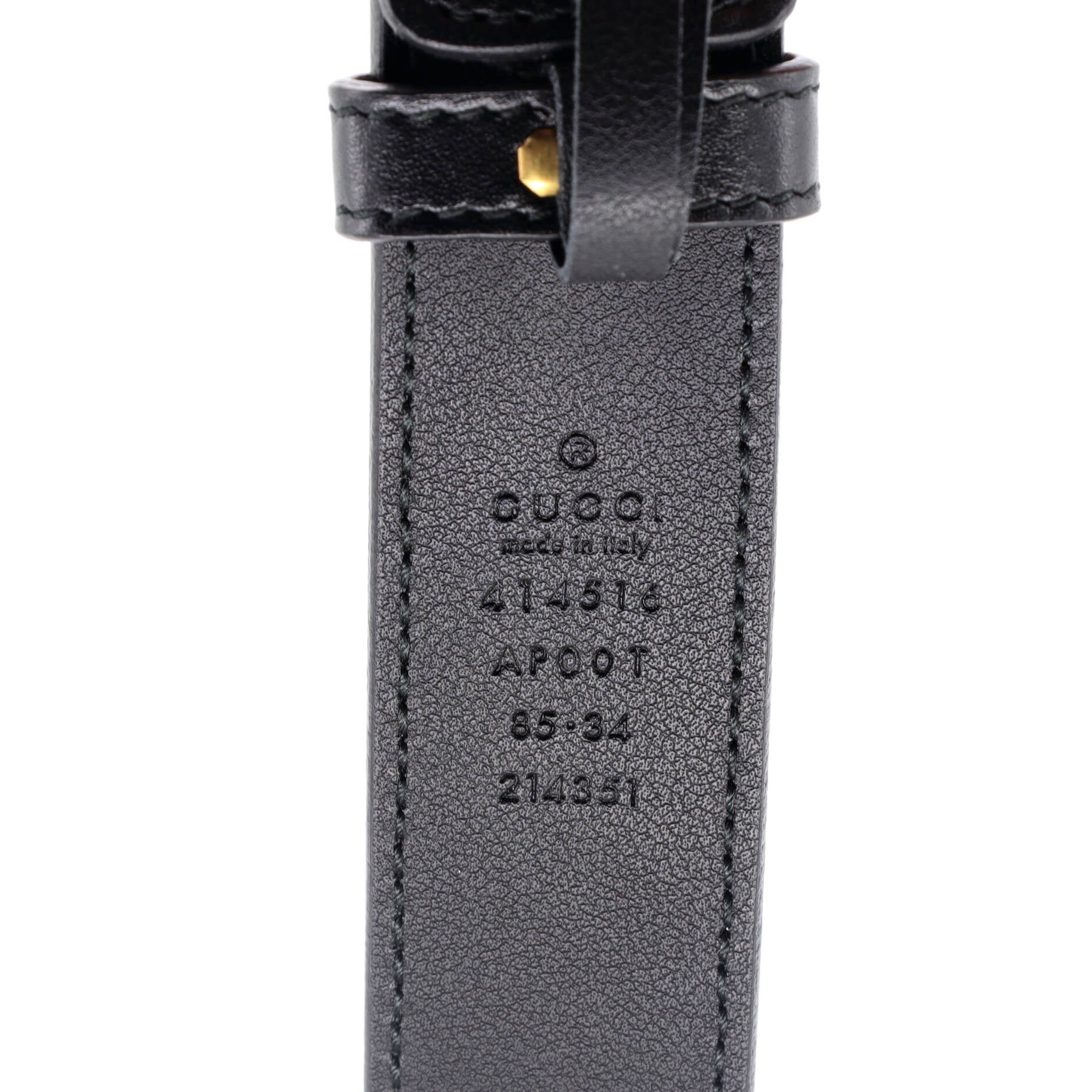 GG Marmont Belt Leather Medium 85